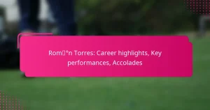 Román Torres: Career highlights, Key performances, Accolades